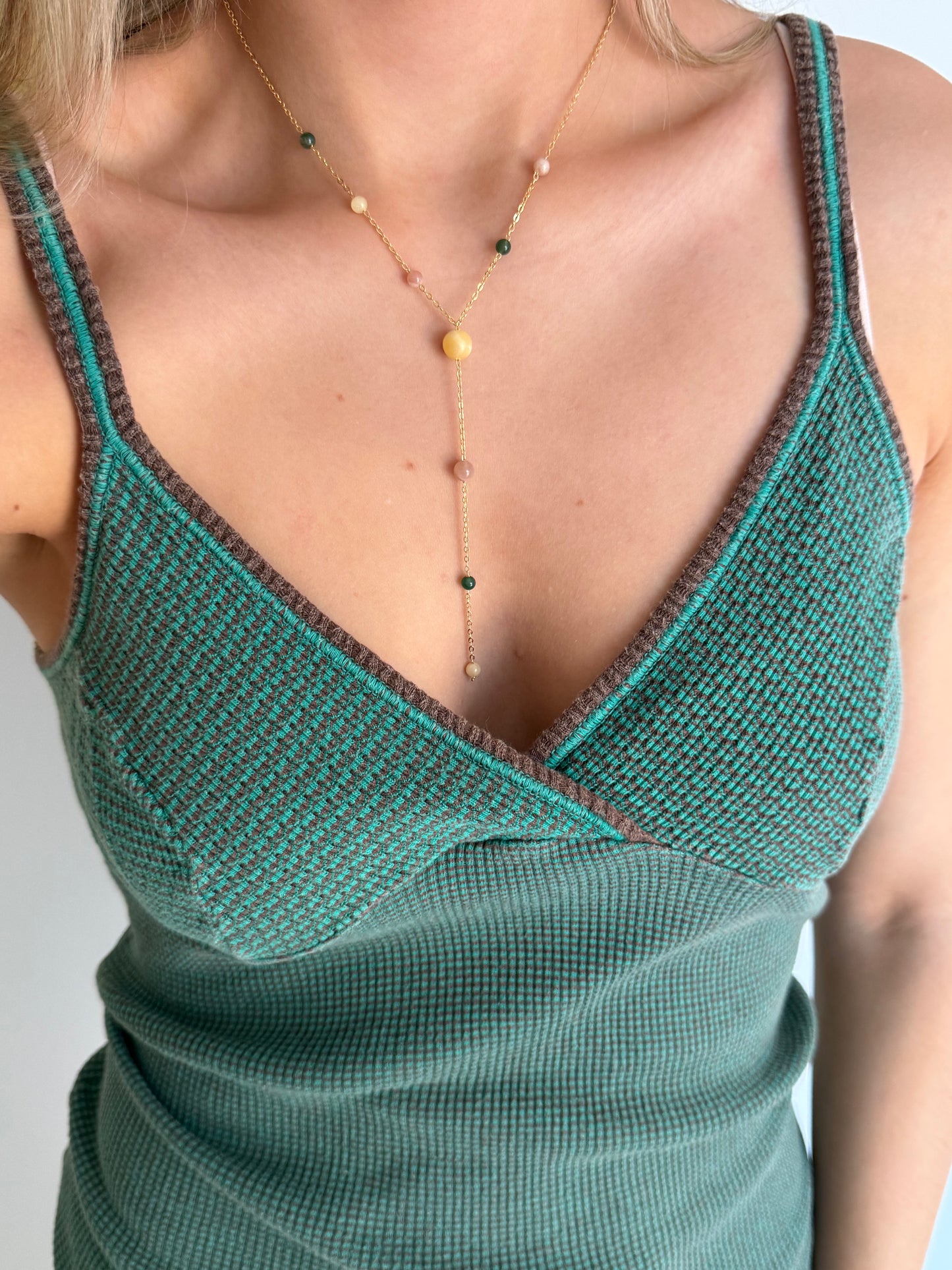 Y-necklace no. 2 / April