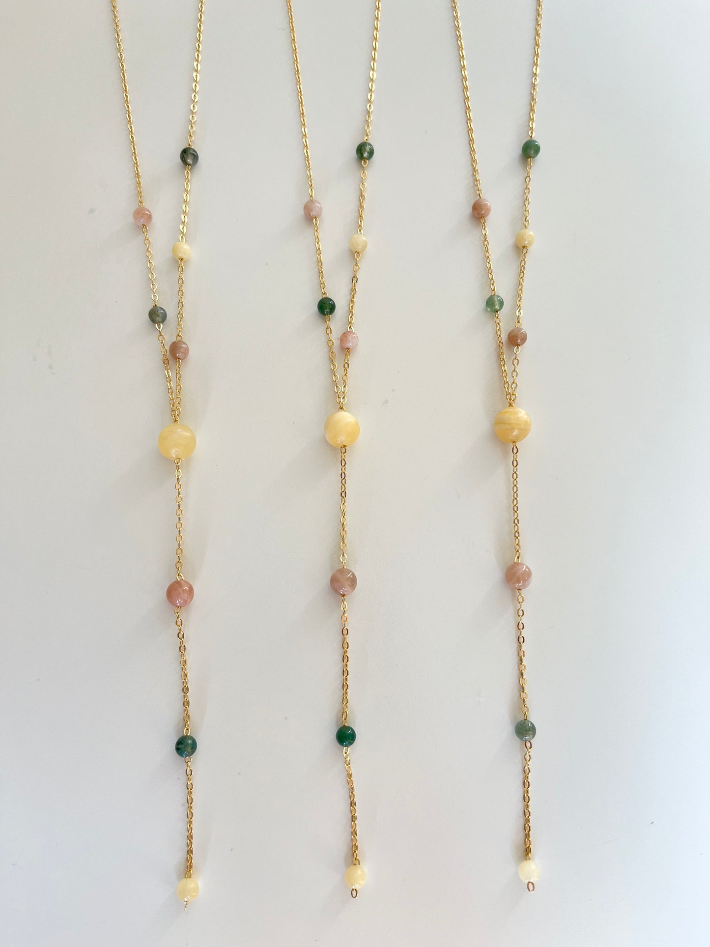 Y-necklace no. 2 / April